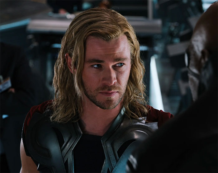 Thor in combat costume