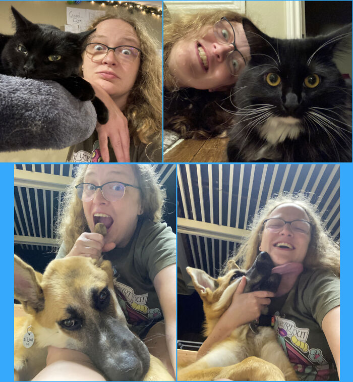 Last One, I Promise! I Title This Piece, "Lakota Is Incapable Of Taking Normal Selfies", Featuring Kohl, Preacher, And Stilgar