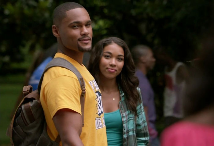 Scene from "Drumline" movie