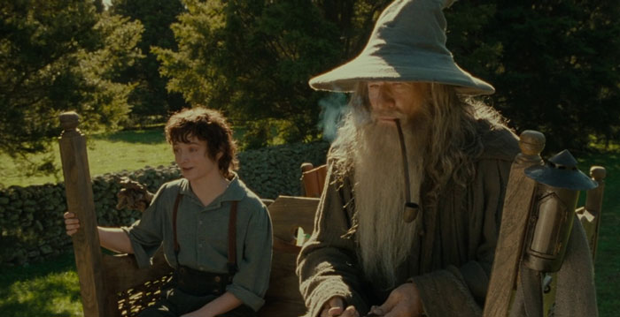 Scene from The 'Lord Of The Rings' Trilogy