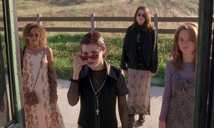 Scene from "The Craft" movie