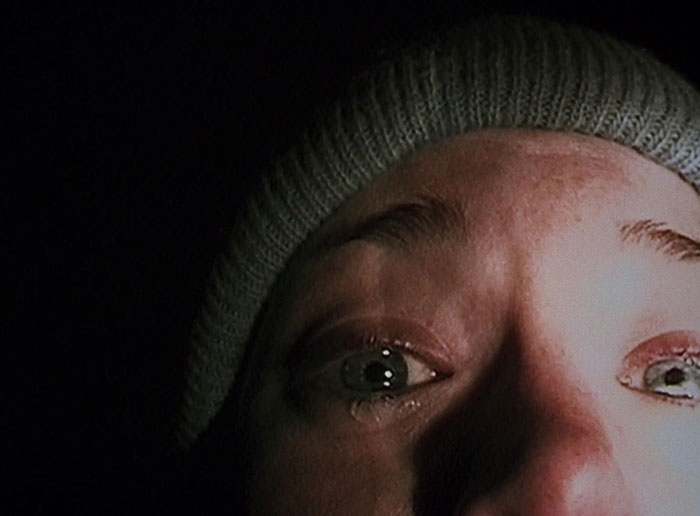 Scene from "The Blair Witch Project" movie
