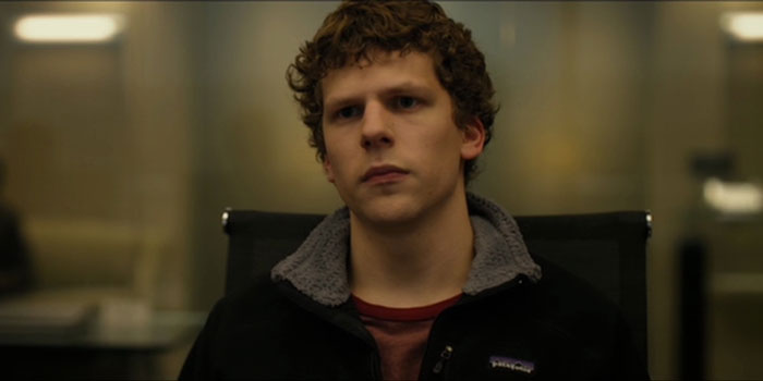 Scene from "The Social Network" movie