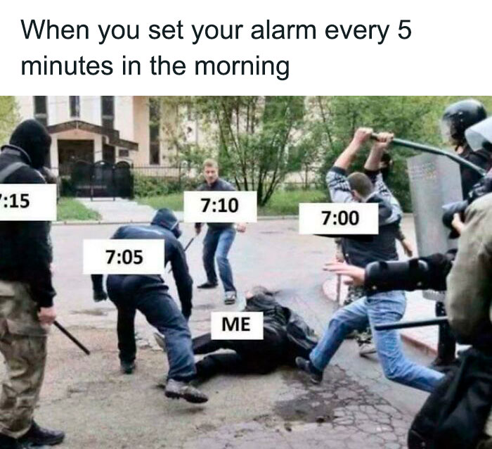 monday morning alarm meme