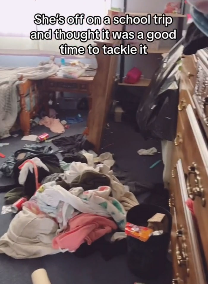 Mom Shows The Transformation Of Her Daughter’s Room Before And After Cleaning, A Lot Of People Are Not Happy About It Mom Shows The Transformation Of Her Daughter’s Room Before And After Cleaning, A Lot Of People Are Not Happy About It