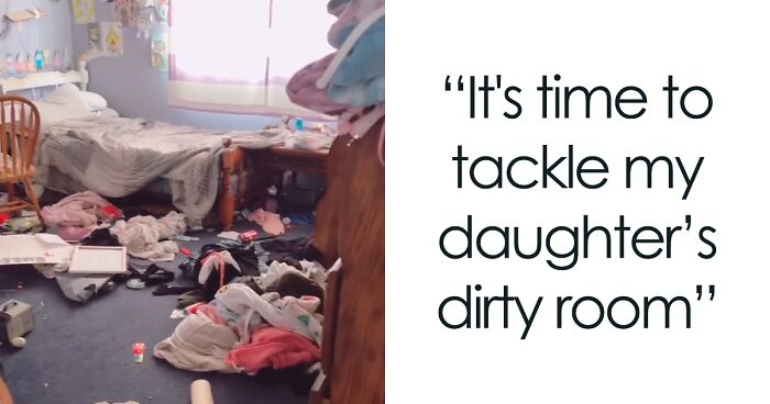 Mom Shows The Transformation Of Her Daughter’s Room Before And After Cleaning, A Lot Of People Are Not Happy About It