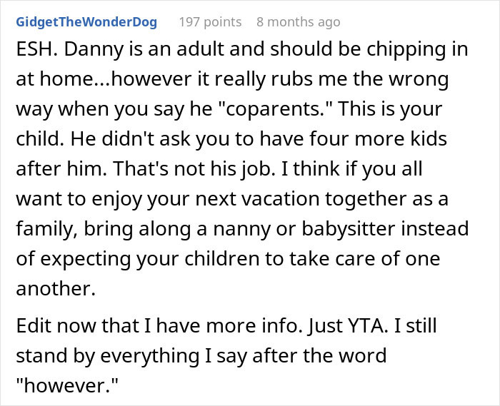 Pregnant Mom Of 5 Threatens To Kick Her Oldest Son Out For Not Helping With The Kids, Another Son Finds Her Post Online And Exposes Her Dirty Laundry