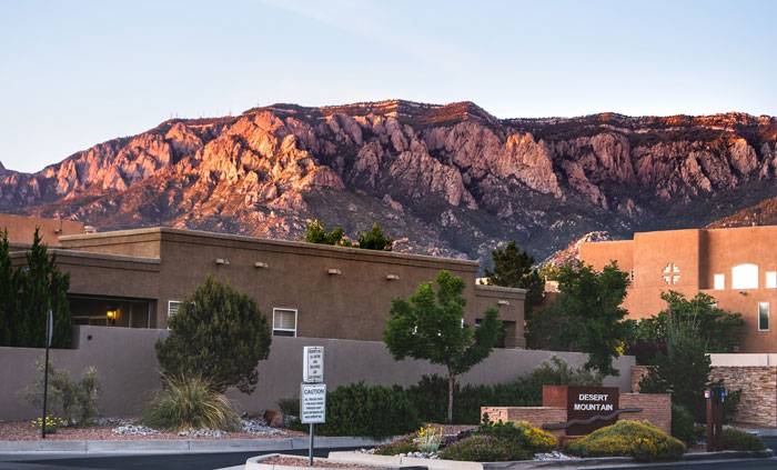 View of Albuquerque hills