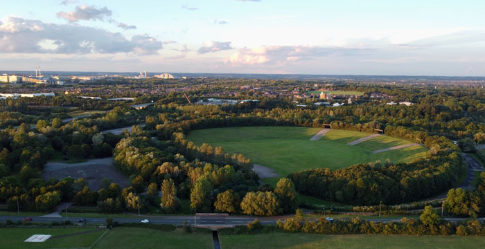 View of Milton Keynes city