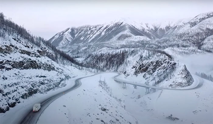 Picture of Kolyma Highway, "The Road Of Bones" in Russia
