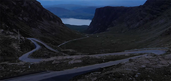 Picture of Bealach Na Ba road in Scotland