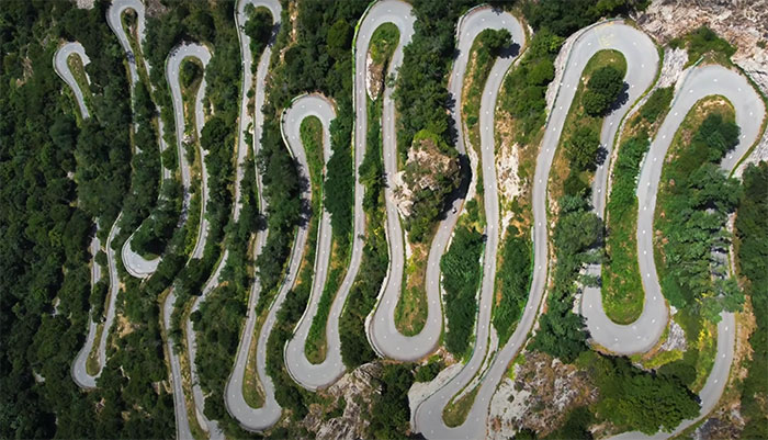 Picture of Col Du Chaussy road in France