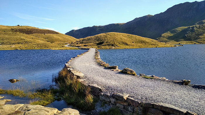 Picture of Snowdonia’s Mountainous Passage road in UK