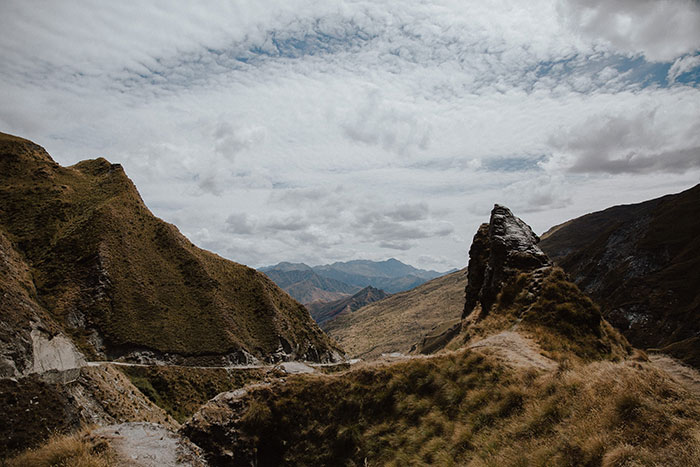 Picture of Skippers Canyon Road in North Of Queenstown, New Zealand
