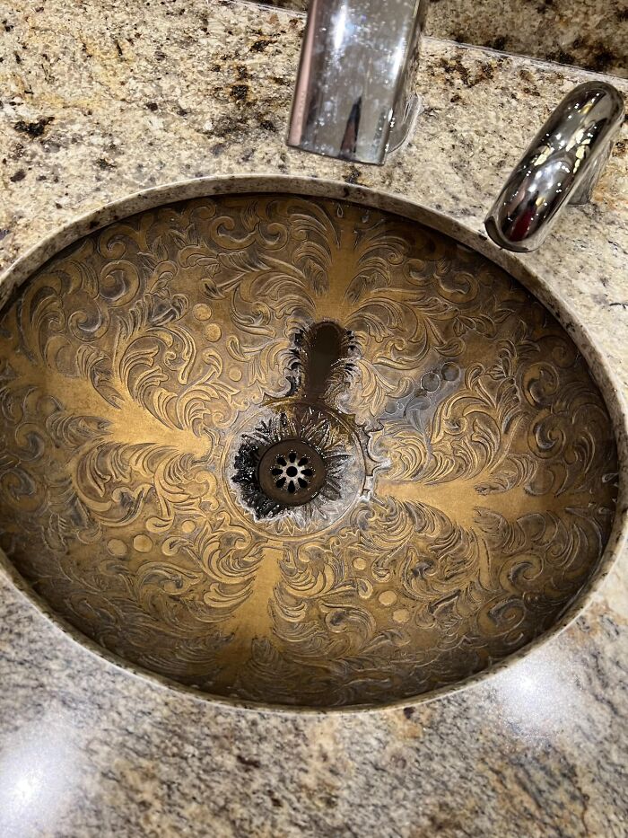 These Sinks At My Job. Bonus: Peep My Big A*s Forehead In The Reflection