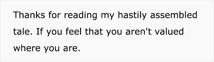 Employee Receives A Promotion That Ends Up Being $30K Less Salary, Changes Workplaces, Couldn’t Be Happier Employee Receives A Promotion That Ends Up Being $30K Less Salary, Changes Workplaces, Couldn’t Be Happier