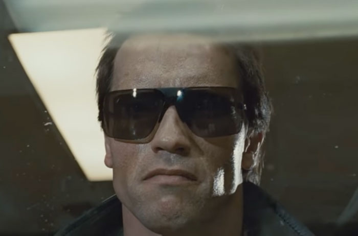 Scene from "The Terminator" movie