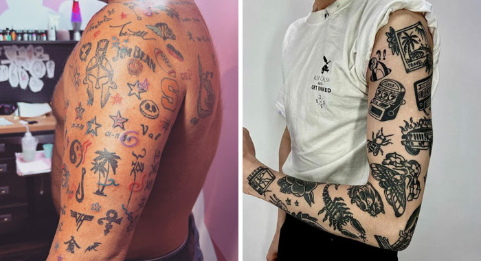 115 Patchwork Tattoo Ideas That Definitely Aren’t Your Granny’s Quilt
