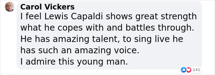 Lewis Capaldi Apologizes To Fans As He Battles Tics During The Show, And The Crowd’s Response Is Amazing Lewis Capaldi Apologizes To Fans As He Battles Tics During The Show, And The Crowd’s Response Is Amazing