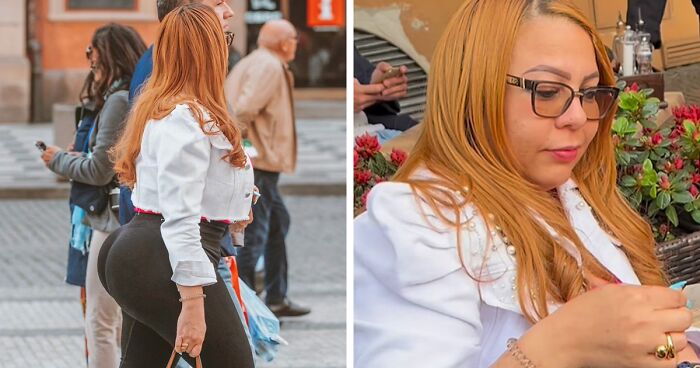 Photographer Surprises Passersby By Taking Beautiful Pictures Of Them, Here Are 30 Of The Best Ones