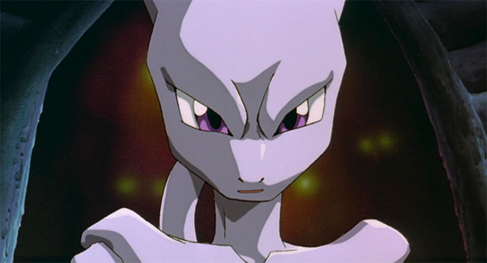 Mewtwo’s face