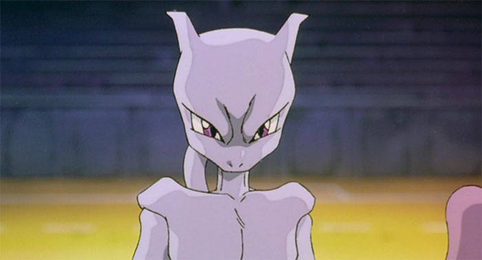 Mewtwo looks disappointed