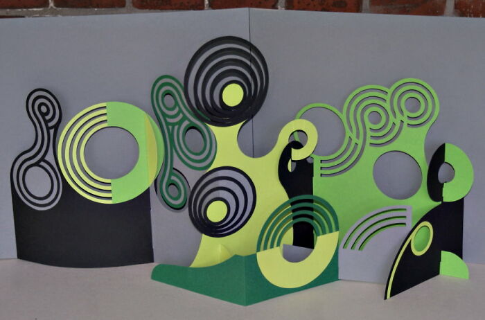 This Is A Pop-Up I Made Some Time Ago (The Three-Dimensionality Doesn't Really Work In The Photo)