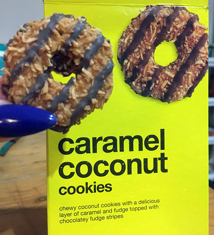 No-Name Caramel Coconut Cookies Were Truly Impressive. Will Be Getting These Far Too Often Than I Should