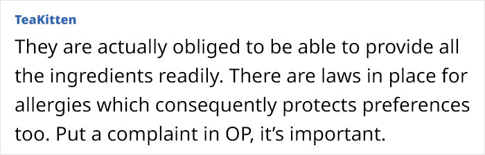 Parent Takes Vegan Daughter To A Restaurant, Waitress Reveals Her 'Vegan' Dish Had Butter In It, Leaving The Parent Livid Parent Takes Vegan Daughter To A Restaurant, Waitress Reveals Her 'Vegan' Dish Had Butter In It, Leaving The Parent Livid