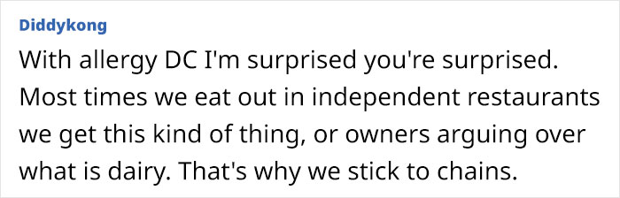 Parent Takes Vegan Daughter To A Restaurant, Waitress Reveals Her 'Vegan' Dish Had Butter In It, Leaving The Parent Livid Parent Takes Vegan Daughter To A Restaurant, Waitress Reveals Her 'Vegan' Dish Had Butter In It, Leaving The Parent Livid