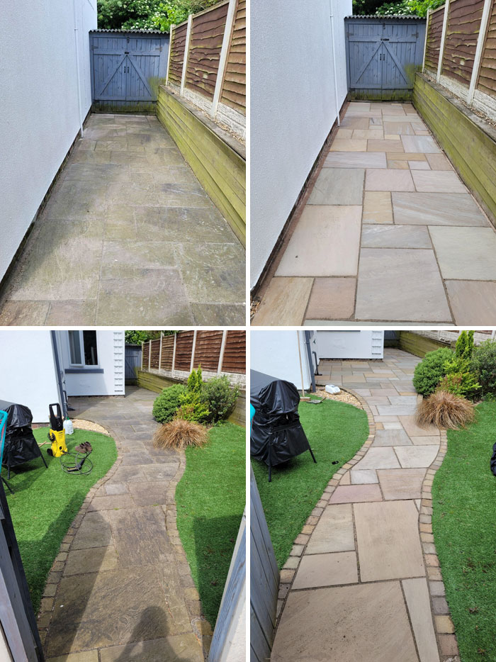 Patio Before And After