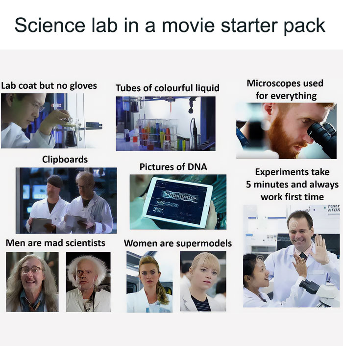 Science Lab In A Movie