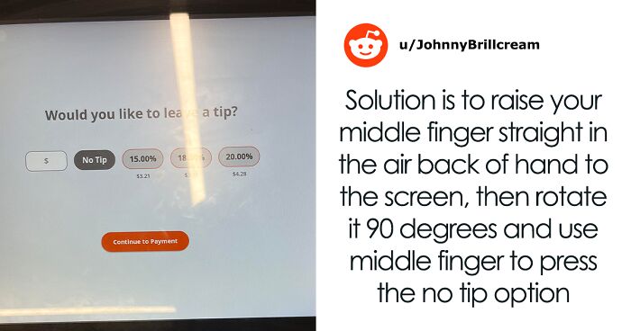 “The ‘Don’t Have To Interact With A Human’ Fee”: Tipping Option At Self-Checkout Sparks Outrage