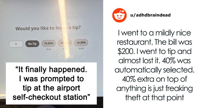 “The ‘Don’t Have To Interact With A Human’ Fee”: Tipping Option At Self-Checkout Sparks Outrage