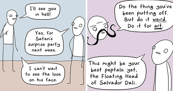 30 Single-Panel Comics That Are Humorous And Silly By “Crustacean Singles” (New Pics)