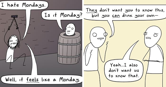 30 Single-Panel Comics That Are Humorous And Silly By “Crustacean Singles” (New Pics)