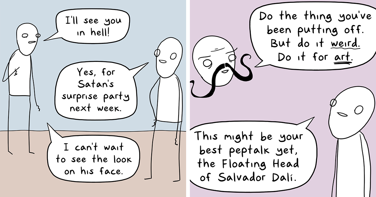 80 Simple Comics That Are Humorous And Silly By "Crustacean Singles" (New Pics) - Vimarsana News