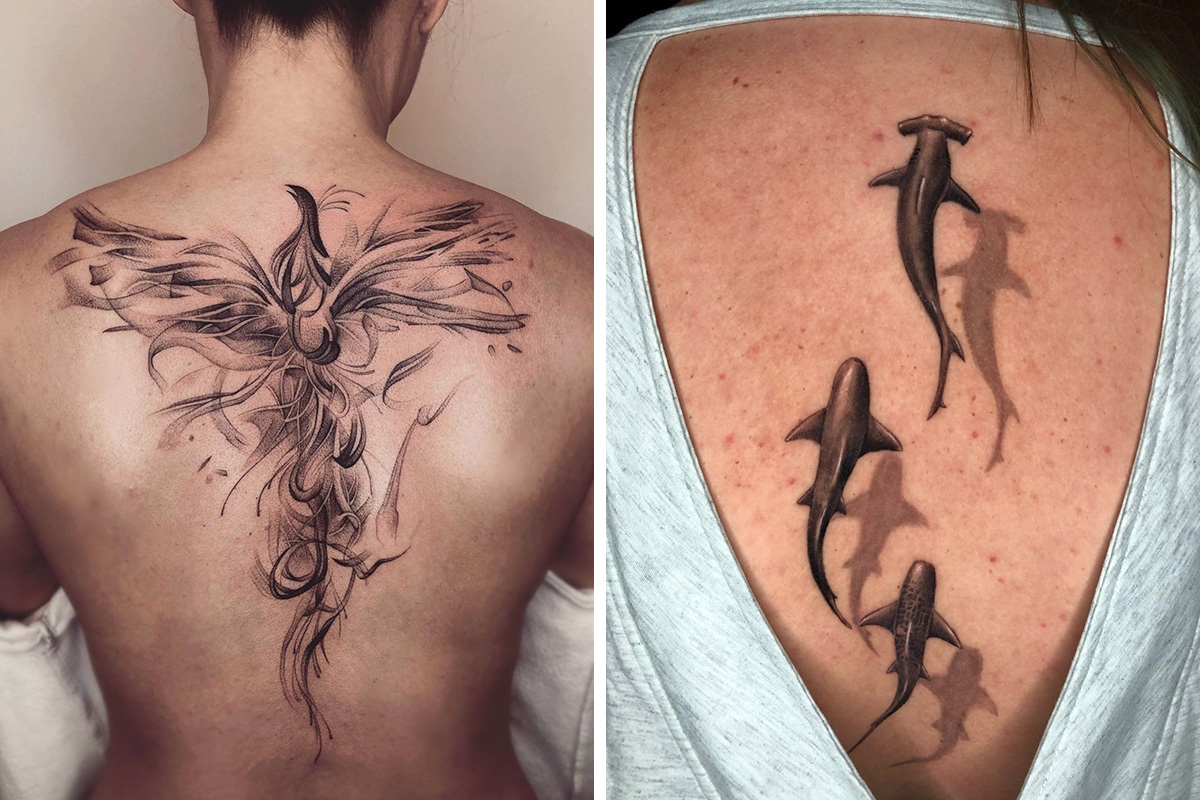 24 Spine Tattoo Designs For Strong Women - Psycho Tats