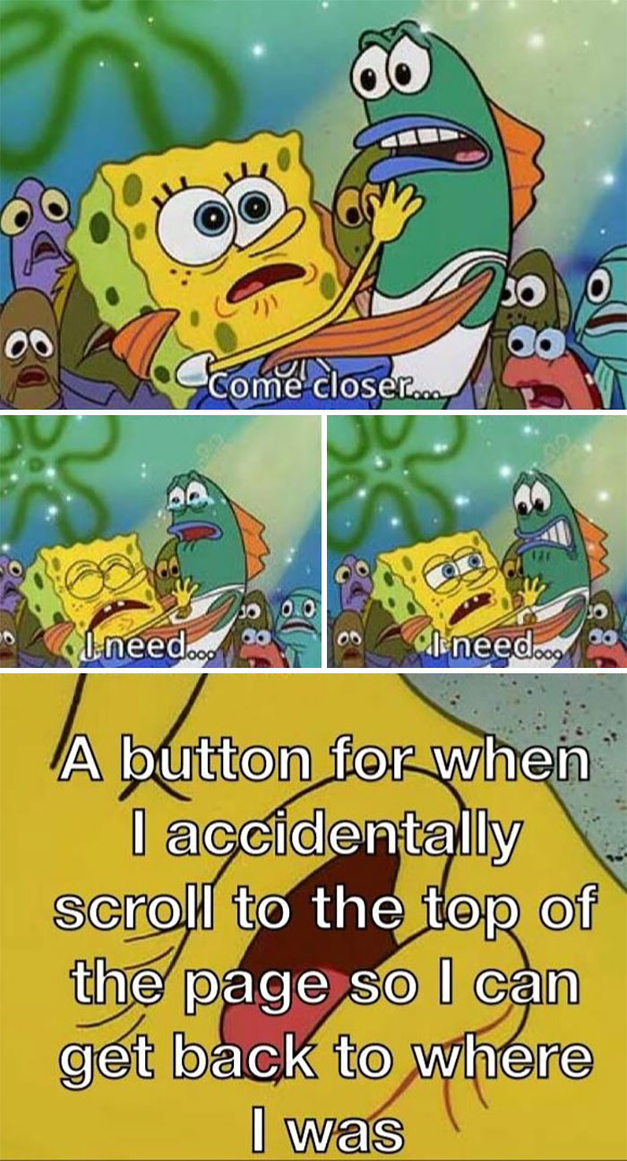 Spongebob and fish embracing meme