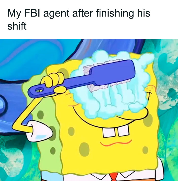 Spongebob cleaning his eyes meme
