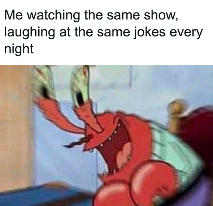 laughing Mr.Krabs meme