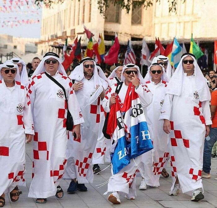 This Is How Croatian Fans Arrived In Qatar