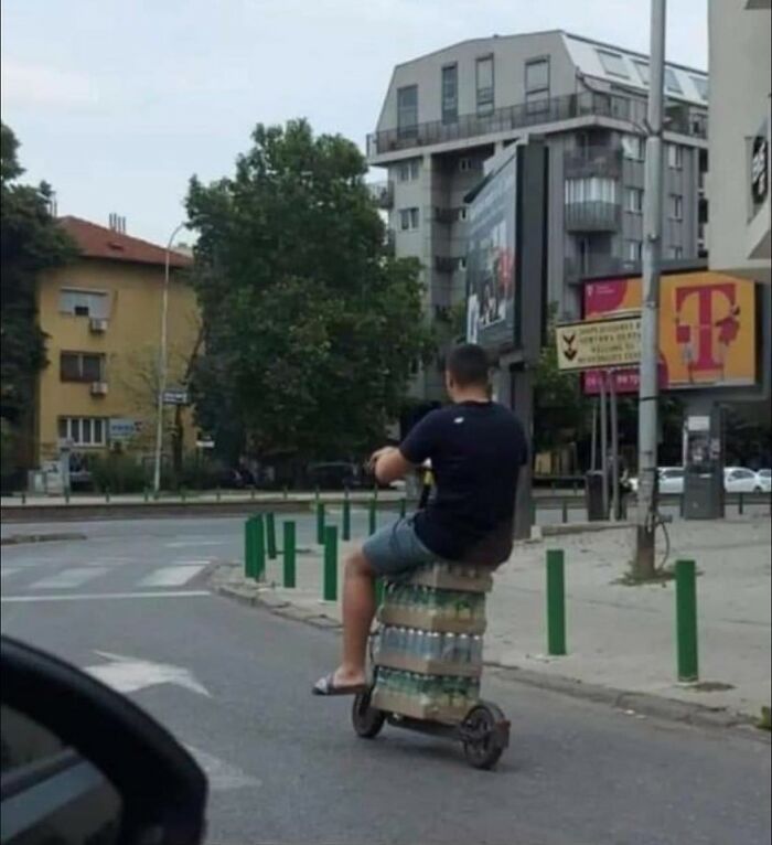 Just A Normal Summer Day In Skopje,macedonia