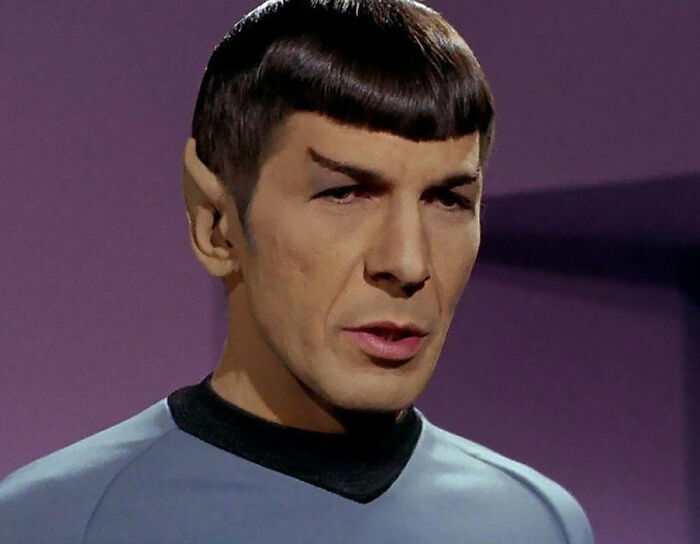 Spock talking