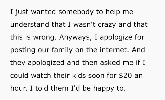 Teen Refuses To Babysit 16 Kids, Gets Woken Up With Ice-Cold Water On Her Face The Next Morning Teen Refuses To Babysit 16 Kids, Gets Woken Up With Ice-Cold Water On Her Face The Next Morning