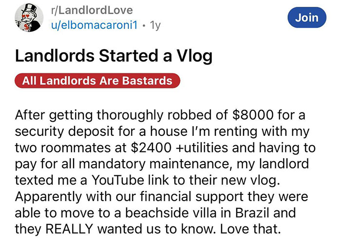 Landlords Started A Vlog