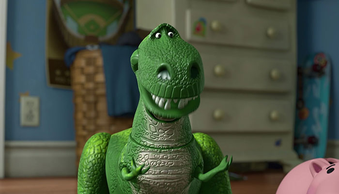 Rex looking stressed