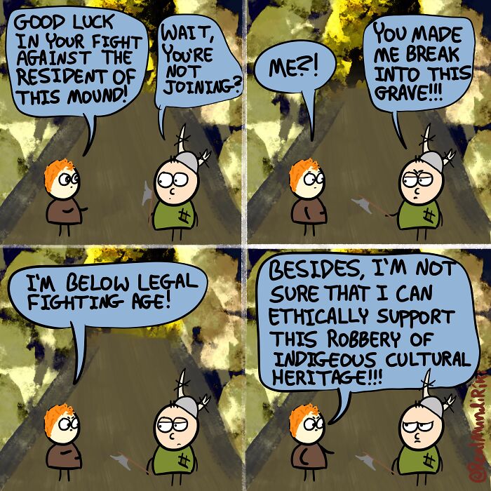 An Intensely Funny Night Of Guarding Turned Grave Robbing