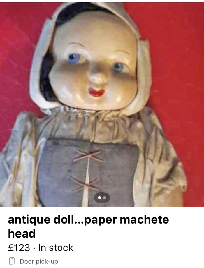 Machete-Headed Horror Doll Anyone?