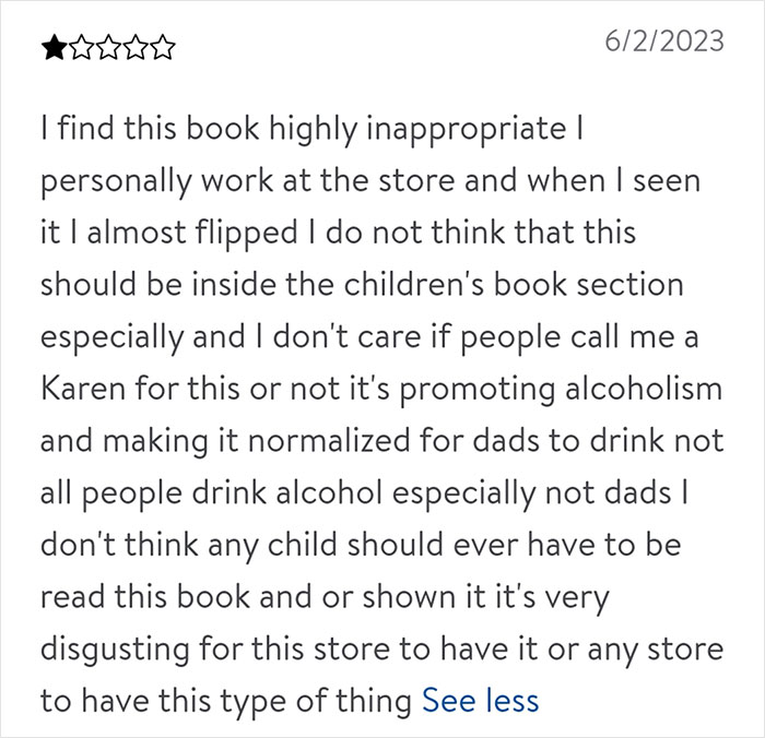 Walmart Taking Heat After Mom Finds A "Family-Friendly" Book Promoting Alcoholism In The Kids' Section Walmart Taking Heat After Mom Finds A "Family-Friendly" Book Promoting Alcoholism In The Kids' Section